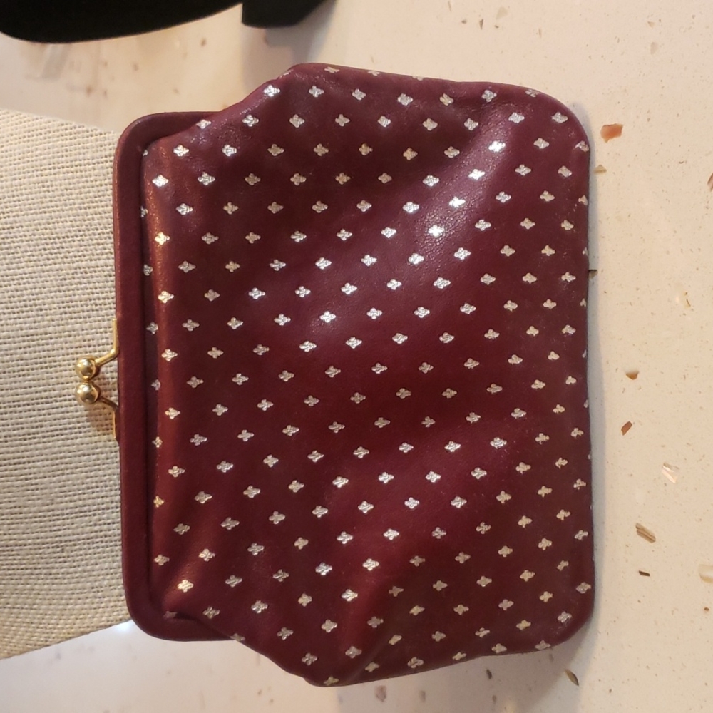 Vintage Peruzzi Italy Leather Mini Bag Wallet